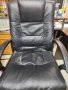 Офис стол за части механизъм с кръстачка, амортисьор и облегалка, снимка 1 - Столове за офис - 43943775