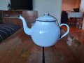 Стар емайлиран чайник #55, снимка 1