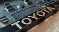 Табела , рамка , стойка , подложка за регистрационен номер на Toyota , снимка 3