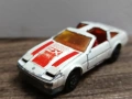 Majorette Nissan 300ZX Turbo, 1:62 Scale, No 214 White, RARE, 1980, снимка 1