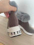 Дамски сиви боти ,Нови, снимка 2