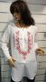 Дамска риза-туника с Шевици, трансферен печат, Етно мотив, България, снимка 15
