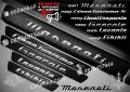 ПРАГОВЕ карбон MASERATI Lavante фолио стикери masle, снимка 7