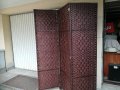 параван-180х150см-дърво/плетка 2104211030, снимка 11