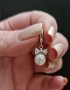 Дамски обеци от естествени перли и сребро, снимка 15