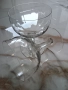 Елегантен комплект стъклени купе чаши 2 бр, снимка 1