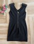 Елегантна черна рокля, снимка 2