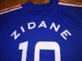 Франция футболна тениска №10 Зинедин Зидан размер ХЛ, снимка 5