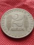Монета 2 лева 1969г. от соца 25 години Социалистическа революция за колекция - 25027, снимка 1 - Нумизматика и бонистика - 35197653