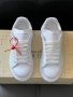 Alexander McQueen Мъжки Бели Маратонки👟Мъжки Спортни Обувки В Бял Цвят Код P1359, снимка 2