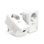 PowerLine Gigabit TP-Link TL-PA7017P KIT AV1000 интернет през електрическа мрежа Starter Kit , снимка 1 - Друга електроника - 36433484