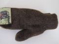 Машинно плетени детски ръкавици от вълна от як с един пръст,, снимка 5