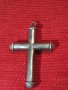 СТИЛЕН СРЕБЪРЕН ВИНТИДЖ АРТ КРЪСТ СРЕБРО ВИСОКА ПРОБА РЪЧНА ИЗРАБОТКА 18732, снимка 13