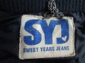 SWEET YEARS JEANS италианско ватирано зимно яке с качулка размер S., снимка 4