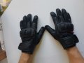 Летни Мото Ръкавици Nitro размер S Черни Кожа и Плат, снимка 8