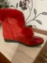 червени дамски боти, снимка 3