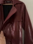 Coat кожено манто, снимка 3