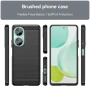 Huawei nova 11i Удароустойчив Carbon Fiber Калъф и Протектор, снимка 1