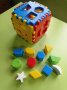 Образователни играчки - кубче и кофички с форми и цветове, пъзел с букви и цифри, снимка 5