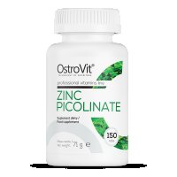 OstroVit Zinc Picolinate 15mg | Цинк, 150 таблетки, снимка 1 - Хранителни добавки - 28241344
