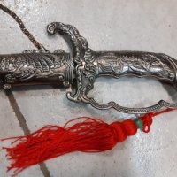 Красива азиатска сабя,меч,ятаган,острие, снимка 2 - Колекции - 39441813