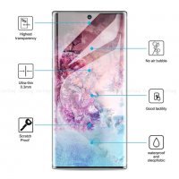 Samsung Galaxy NOTE 10 / 3D ЦЯЛО ЛЕПИЛО Извит стъклен протектор, снимка 7 - Фолия, протектори - 26524899