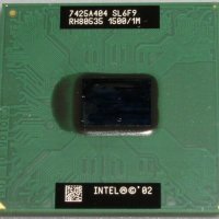 Продавам процесор 1.5 GHz CPU Intel Pentium M/1 M/400 MHz, снимка 1 - Процесори - 28744005