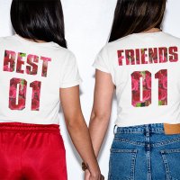 Тениски за приятелки Best Friends 7 модела, снимка 3 - Тениски - 36877588