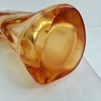 Стъклена ваза кристално стъкло , снимка 5 - Антикварни и старинни предмети - 27170136