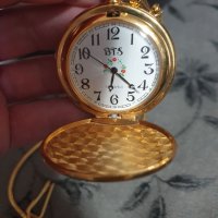 BTS джобен винтидж часовник , снимка 4 - Антикварни и старинни предмети - 40716610
