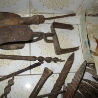 Инструменти стари разнообразни, снимка 3 - Антикварни и старинни предмети - 32666049