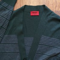 hugo boss exstrafine merino - страхотен мъжки пуловер КАТО НОВ, снимка 3 - Пуловери - 35505456