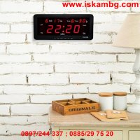 Настолен електронен дигитален постоянно светещ часовник с термометър за стая с календар деня от седм, снимка 13 - Други стоки за дома - 28460116