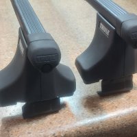 Thule BMW E39 5-серия-багажник-греди-релси-трегери-шпригли-автобокс, снимка 2 - Аксесоари и консумативи - 40461855