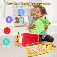 Uiopy Сензорни постелки Играчки за деца с аутизъм: Зоопарк - 8 броя, снимка 2 - Други - 43490536