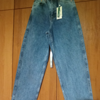 High waist Tapered Jeans Mango 32 , снимка 1 - Дънки - 44926875