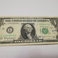 банкноти от 1 долар от 1963в г., снимка 4 - Нумизматика и бонистика - 43302664