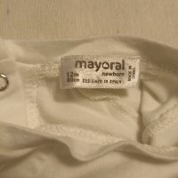 Комплект блузи с дълъг ръкав за момче Mayoral - 2 бр. 80 см, 12 мес., снимка 4 - Бебешки блузки - 43799004