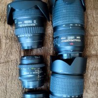 Nikon D7000, 5 обектива и аксесоари, снимка 2 - Фотоапарати - 38086020