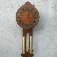 Холандски дървен стенен часовник, снимка 1 - Стенни часовници - 40533127