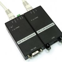 Превключвател USB to RS232 Over RJ-45,Roline SS300908, снимка 1 - Друга електроника - 39132537