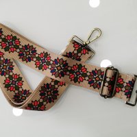 Цветна дръжка за чанта, текстилна , снимка 8 - Чанти - 33263278