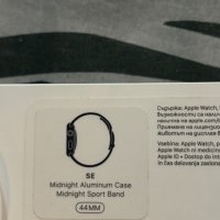 Apple Watch SE 44mm black, снимка 4 - Смарт гривни - 43352282