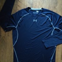 Under Armour Training heatgear Armour compression long sleeved - страхотна мъжка блуза 3ХЛ КАТО НОВА, снимка 6 - Блузи - 39842236