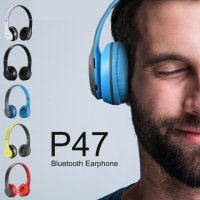 Безжични Bluetooth безжични слушалки P47 4.2+EDR, снимка 4 - Bluetooth слушалки - 33639427