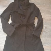 Дамско палто и подарък шал с естествен косъм , снимка 1 - Палта, манта - 34623237