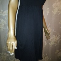 IloveSia- L-Безшевна черна рокля за бременни и кърмачки , снимка 10 - Рокли - 43095882