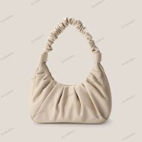 Дамска кожена чанта с плисе багет за рамо, 5цвята - 024, снимка 3 - Чанти - 42010853