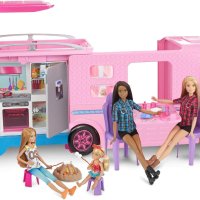 Barbie Барби Кемпер Каравана Къмпинг с Пързалка и Басейн, снимка 2 - Кукли - 43484804