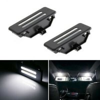 Комплект LED плафони тип Canbus за интериорно осветление за BMW E60 E61 E90 E91 E92 E70, 2 бр., снимка 2 - Аксесоари и консумативи - 27364254